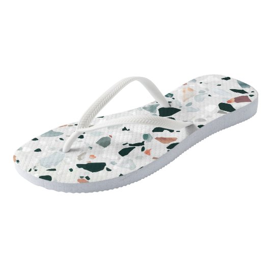 Modern Abstract Terrazzo Pattern Teenslippers (Schuin)
