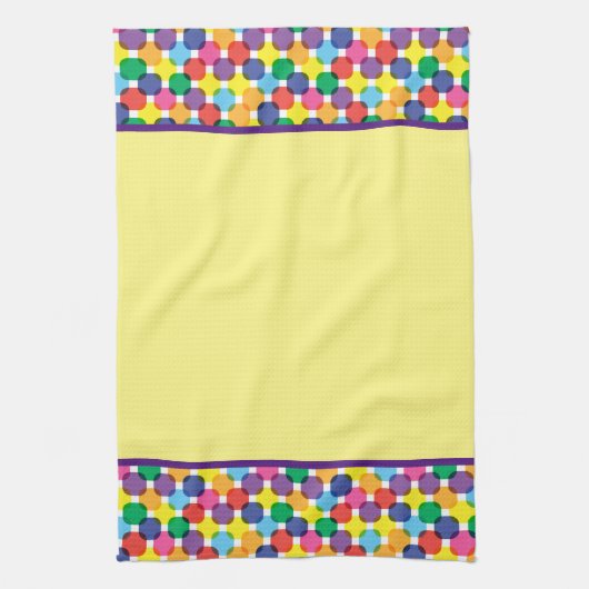 Modern Abstract Theedoek (Verticaal)