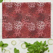 Modern Abstract Theedoek (Gevouwen)