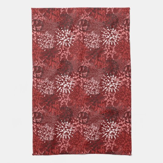 Modern Abstract Theedoek (Verticaal)