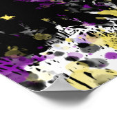 Modern Abstract Tree Poster (Hoek)