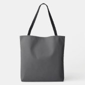 MODERN abstract trekken in diepe grijs-zwart- Tote Bag (Achterkant)