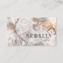 Modern Abstract Trendy Neutral Visitekaartje