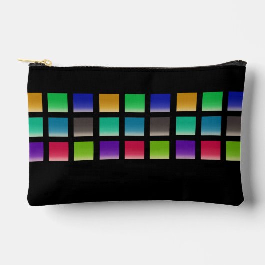 Modern Abstract Vierkant Patroon Etui (Voorkant)