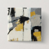 Modern Abstract Vierkante Button 5,1 Cm (Voorkant)