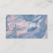 Modern Abstract Visitekaartje (Voorkant)