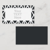 Modern Abstract Visitekaartje (Voorkant / Achterkant)