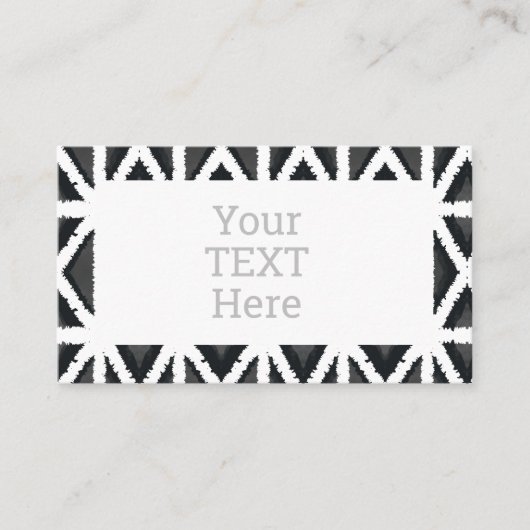 Modern Abstract Visitekaartje (Voorkant)