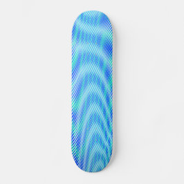    Modern Abstract Water Zomer Psybient Trippy Persoonlijk Skateboard