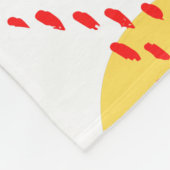 Modern Abstract Waterverf Patroon Fleece Deken (Hoek)