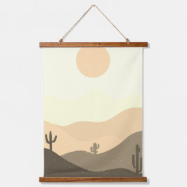 Modern Abstract woestijnlandschap Hangend Wandkleed
