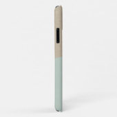 MODERN ABSTRACT ZACHT AQUA BLAUW KRAFT SCANDI RUST Case-Mate iPhone CASE (Achterkant/rechts)