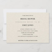 MODERN ABSTRACT ZFT BLUSH VRIJGEZELLENFEEST INVITE BEDANKKAART (Achterkant)