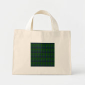 MODERN abstract zuigen in olijfgroen-mozaïekachtig Mini Tote Bag (Voorkant)