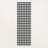 Modern Abstract zwart-wit Yogamat (Achterkant)