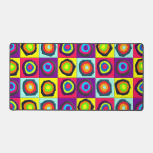 Modern Abstracte Cirkels Patroon Bureaumat