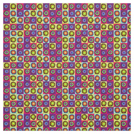 Modern Abstracte Cirkels Patroon Stof (Swatch)