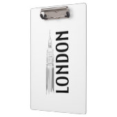 Modern Abstraction Black and White London City Klembord (Links)