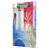 Modern Abstraction Black en Red Klembord (Links)