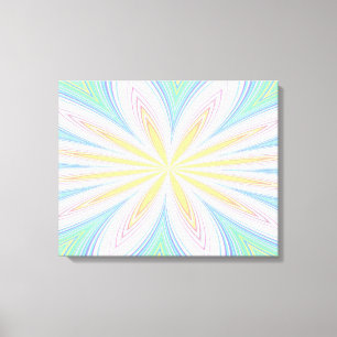 Modern Abstrat Wrapped Canvas Art Afdruk