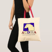 Modern ACDHA logo Canvas tas (Voorkant (product))