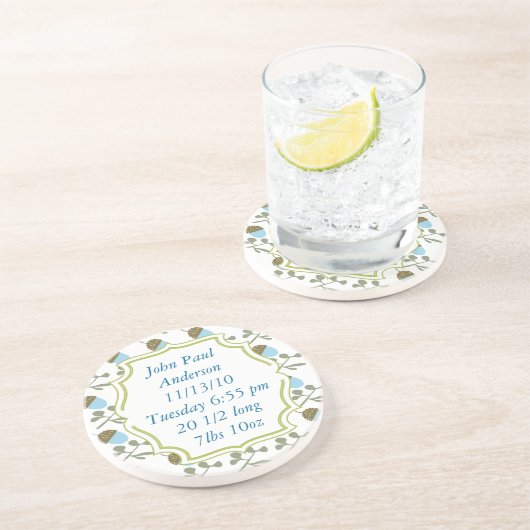  Modern Acorn Kleurrijke Onderzetters (Zijkant)