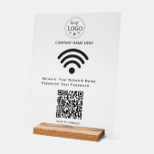 Modern Acryl Teken voor Easy Scan om WiFi te verbi Bord (Hoek)
