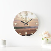 Modern    AdorableBeach Sunset Grote Klok (Huis)