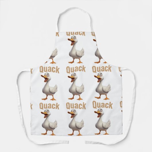 Modern Adult Apron for Kitchen & Studio Schort (Voorkant)