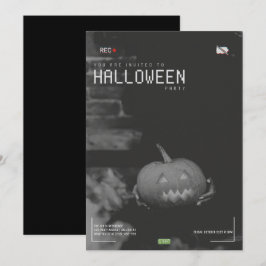 Modern Adult Halloween Party Uitnodiging