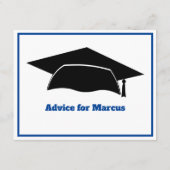 Modern advies wil partij blauw Afstuderen (Achterkant)