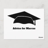 Modern advies wint Afstuderen partij Briefkaart (Achterkant)