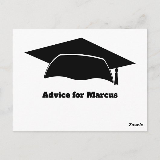 Modern advies wint Afstuderen partij Briefkaart (Achterkant)