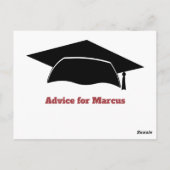 Modern advies wint Afstuderen partij Briefkaart (Achterkant)