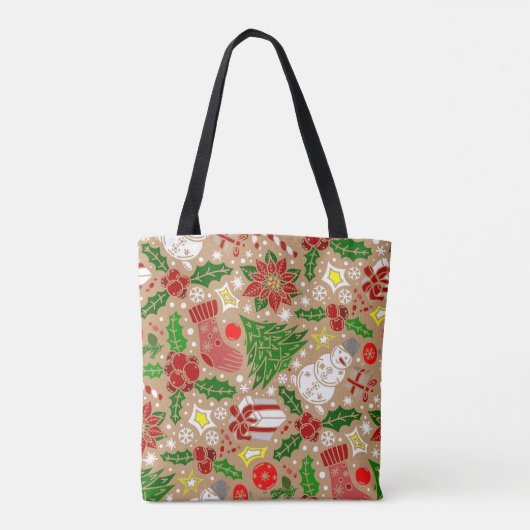 Modern Aesthetic Design Tote Bag (Achterkant)