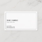 Modern Aesthetic Nurse, Doctor, Cosmetic Surgery B Visitekaartje (Achterkant)