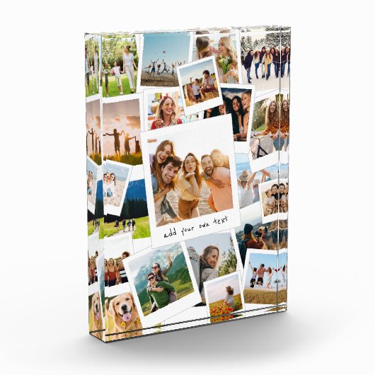 Modern Afbeelding Scrapbook Collage Photo Block Fotoblokken (Links)