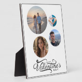 Modern afgerond Photo Collage Valentijn's Gift Fotoplaat (Zijkant)