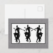 Modern African Dance Briefkaart (Voorkant / Achterkant)