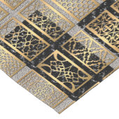 Modern Afrikaans abstract ontwerp Korte Tafelloper (Hoek)