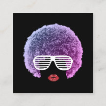 Modern Afro Hair Beauty Girl Mode Stylist