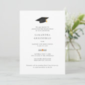 Modern Afstudeerder 2025 Foto Afstuderen Aankondiging (Staand voorkant)