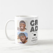 Modern AFSTUDEERDER 4x fotocollage Afstuderen Koffiemok (Links)