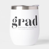 Modern Afstudeerder | Afstuderen Jaar & Naam (Links)