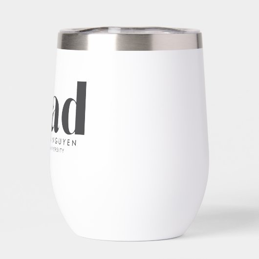 Modern Afstudeerder | Afstuderen Jaar & Naam (Achterkant)