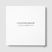 Modern AFSTUDEERDER Black Arch Foto Afstudeerfeest Gastenboek (Achterkant)