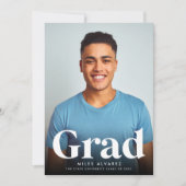 Modern Afstudeerder | Foto-Afstuderen Aankondiging (Voorkant)