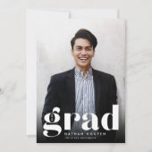 Modern Afstudeerder | Foto-Afstuderen Aankondiging (Voorkant)