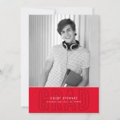 MODERN AFSTUDEERDER - hoofdfotooverzicht rood Kaart (Voorkant)