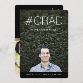 Modern Afstudeerder Kaart (Voorkant / Achterkant)